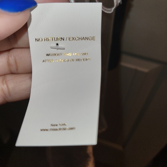 Montego White Satin Slit Dress S 10-12 - Picture 4 of 4